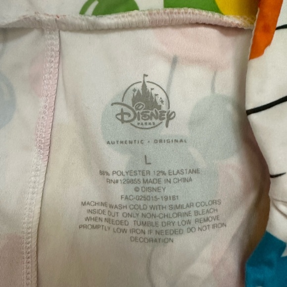 NWOT Disney Parks leggings size large - Picture 6 of 6